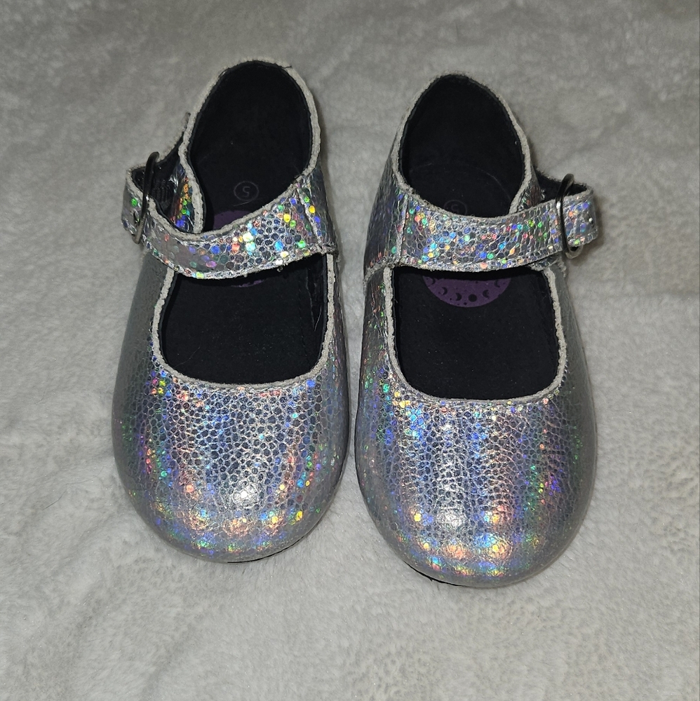 Holographic Mary Janes - Spellbound Soles size 5